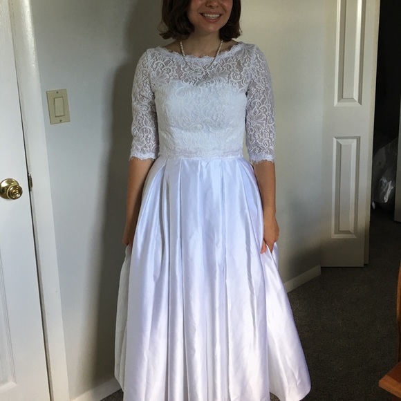 Tea Length Wedding Dress - Picture 6 of 6